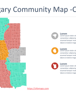 Calgary map